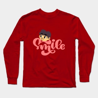 Smile Long Sleeve T-Shirt